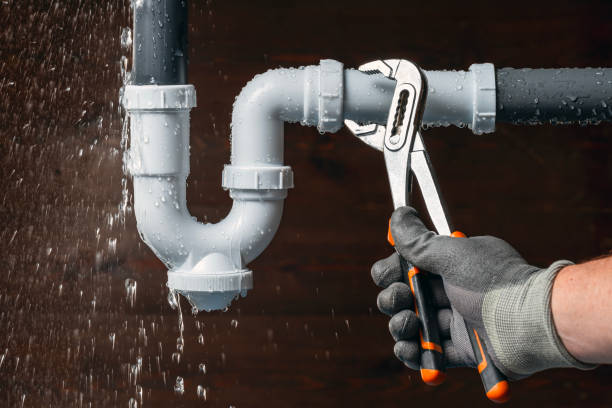 Professional Gas Line Repair technician working in Fayetteville, NC